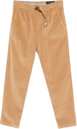 White Sand corduroy drawstring-waist trousers - Brown
