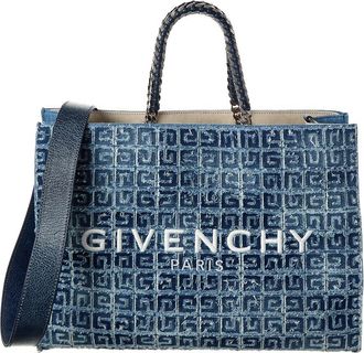 Givenchy 4G Medium Denim Tote