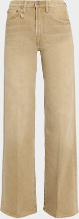 R13 Charlotte Wide-Leg Jeans