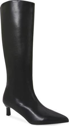 Berness Samara Kitten Heel Knee High Boot in Black at Nordstrom Rack, Size 7.5