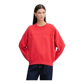 Marc O'Polo Hoodies & sweatvesten, Dames, Rood, S, Sweatshirts