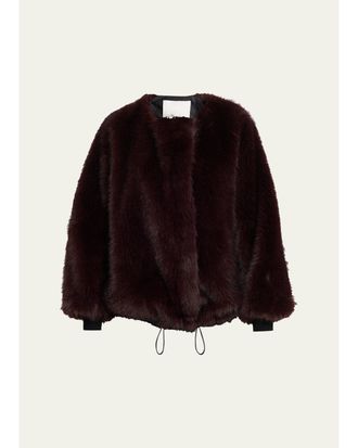 3.1 Phillip Lim Faux Fur Blouson Jacket