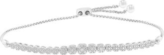 Effy Sterling Silver Pav&eacute; Diamond Slider Bracelet at Nordstrom Rack
