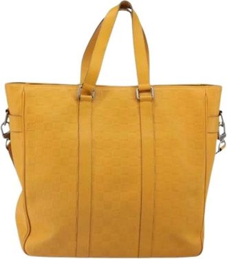 Louis Vuitton Pre-owned Tote Bags, female, Yellow, Size: ONE SIZE Pre-owned Vintage Tote Bag