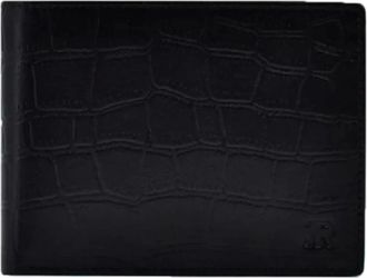 John Richmond Portafoglio Orizzontale con Stampa Coccodrillo - - Accessories - Uomo - Nero - ONE SIZE