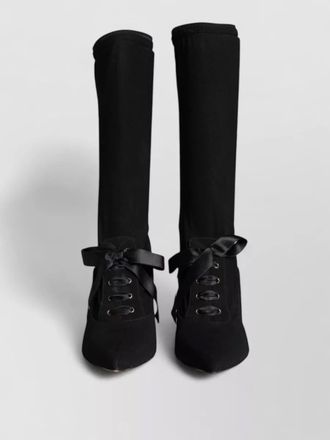 Dolce & Gabbana mid calf stiletto boots