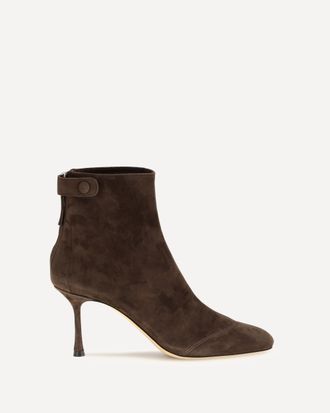 Francesco Russo Suede ankle Boots Female 38.5