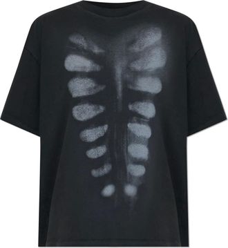 Avavav Avavav, Tops, Dames, Zwart, M, Katoen, Ronde Hals T-shirt