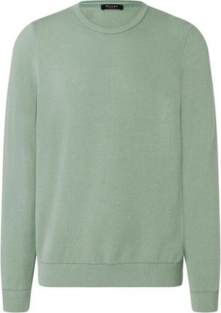 Maerz Round-neck Truien - Heren - Ronde hals truien - Groen - 4XL - Katoen - Truien & Vesten