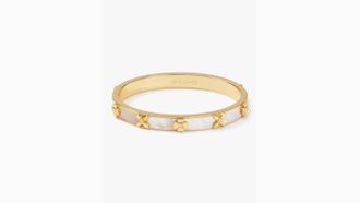 Kate Spade New York Heritage Bloom Hinged Bangle