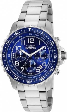 Invicta Specialty II Collection Chronograph Blue Dial Mens Watch 6621