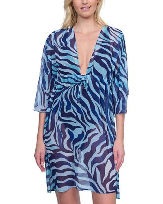 Gottex V-Neck Beach Dress