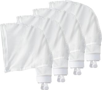 OEM Juego De 4 Bolsas De Malla De Nailon Para Limpieza De Piscinas, Para Aspiradoras De Piscinas, Bolsa Multiusos Con Cremallera, Pieza Para Piscinas Y Sp