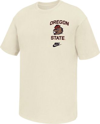 Nike Oregon State Nike Mens College T-Shirt in White | M11766P395ORST-SAI