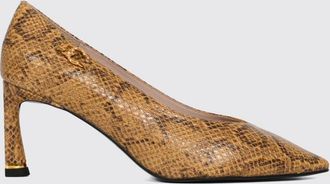 Coccinelle Python Print Leather Mid-Heeled Pumps