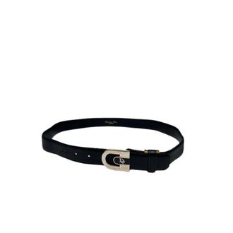 Dior Pre-owned Belts, unisex, Black, Size: ONE SIZE Pre-owned Vintage Leather Belt