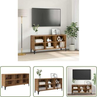 vidaXL Mobile per TV - Set mobile TV Marrone 103,5 x 30 x 50 cm Legno multistrato