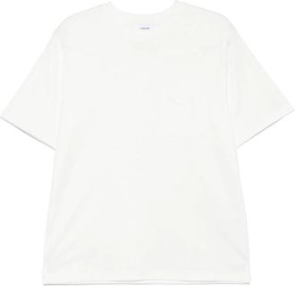 Lardini Zwarte T-shirt voor mannen - Heren - T-shirts - Wit - 3XL - Katoen - Tops