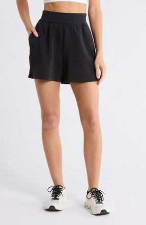 90 Degree by Reflex Seasoft Softlite Mid Rise Shorts in Black at Nordstrom Rack, Size X-Small