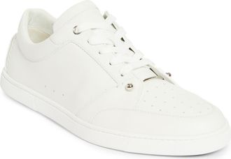 Christian Louboutin Chambelisneak Flat Low Top Sneaker in White at Nordstrom, Size 10Us