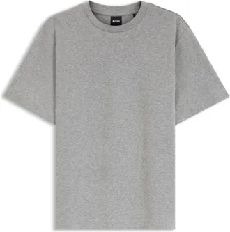 BOSS Relaxed-fit T-shirt in mercerized cotton