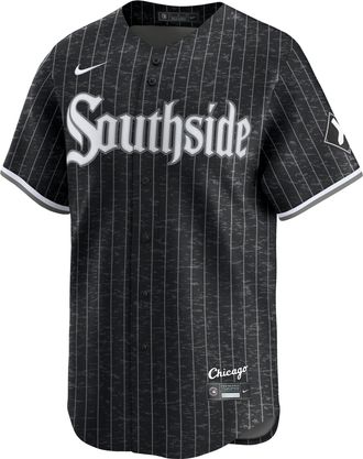 Nike Chicago White Sox City Connect Nike Mens Dri-FIT MLB Limited Jersey in Black | LM25RXCCRX-1U2