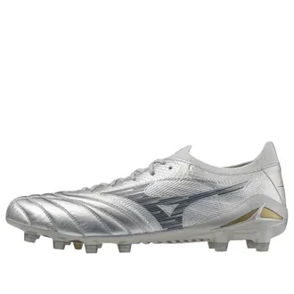 Mizuno Morelia Neo 4 Beta Elite FG Platinum Silver Pack Silver Gold P1GA254204