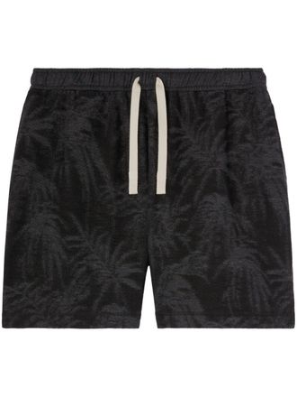 Palm Angels Palms shorts - men - Cotton/Polyester - L - Black