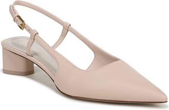 Franco Sarto Amelie Slingback Pointed Toe Pump in Soft Blush at Nordstrom, Size 9.5