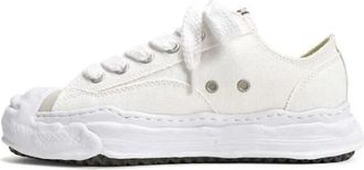 Miharayasuhiro Mihara Yasuhiro, Schoenen, Heren, Wit, 44 EU, Katoen, Hank OG Sole Lage Sneaker