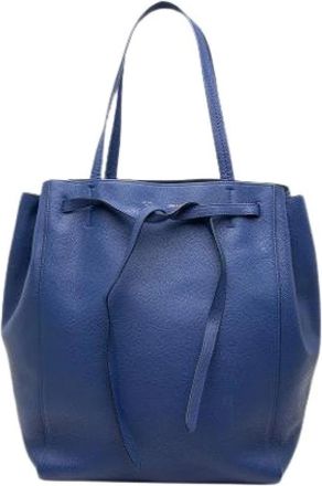 Celine Pre-owned Tote Bags, female, Blue, Size: ONE SIZE Pre-owned Phantom Cabas