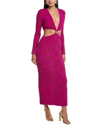 PatBo Patbo Jacquard Maxi Dress