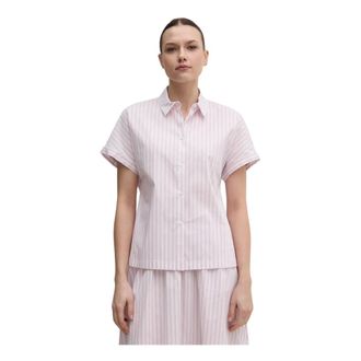Joop Dames, Blouses & Shirts, Wit, Maat: XS Katoen