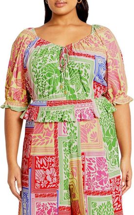 City Chic Love Anthem Top at Nordstrom Rack, Size Xxl/24W