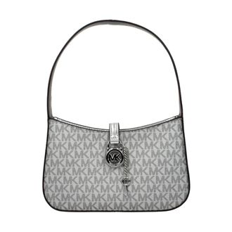 Michael Kors Tassen, Dames, Grijs, ONE Size, Fabric Handbag with Textured Finish