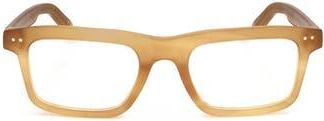 Retro Superfuture 51mm Square Optical Glasses in Light Brown at Nordstrom Rack