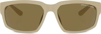 A|X Armani Exchange Occhiali da sole squadrati - Toni neutri