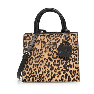 MC2 Saint Barth Handbags, female, Brown, Size: ONE SIZE Hand Leather Bag