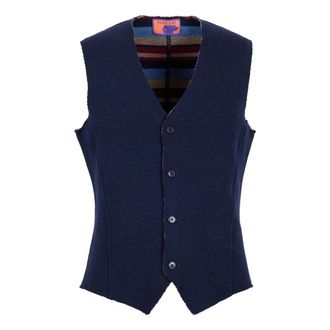 Gallo Gallo, Heren, Jassen, Blauw, Maat: L Wol