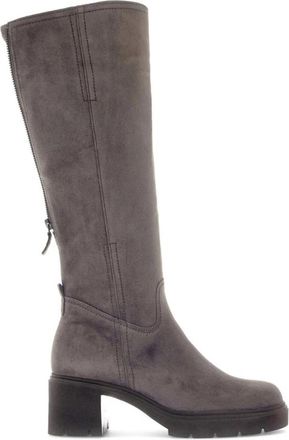 Gabor Lange Laarzen - Dames - Hoge Laarzen - Beige - 37 1/2 EU - Su&egrave;de - Schoenen