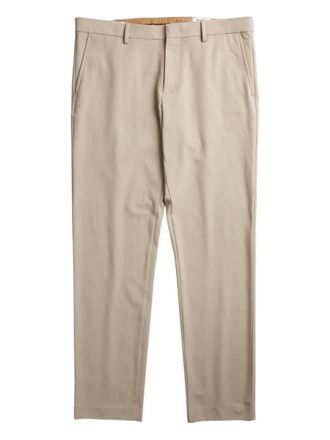 Nn.07 concealed-fastening trousers - Brown