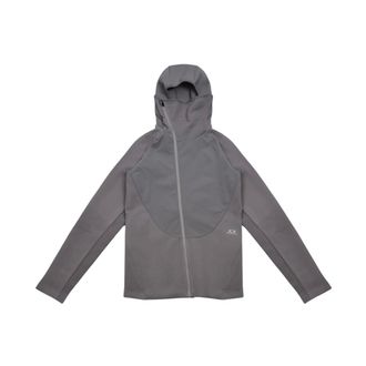 Oakley Training Jackets, male, Gray, Size: S Latitude Veil Mid Layer