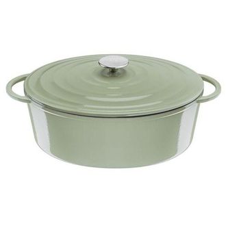 T-fal Cocotte Tefal Tefal Lov Cocotte Ovale 34 Cm Verde E2580604