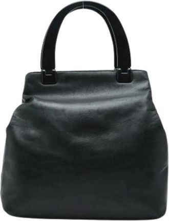Prada Pre-owned Handbags, female, Black, Size: ONE SIZE Pre-owned Vintage Tote Bag