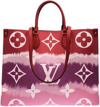 Louis Vuitton Pre-owned LV Escale On The Go Coated Canvas Tote Bag - Dames - Vintage Handtas - Veelkleurig - ONE Size - Vintage