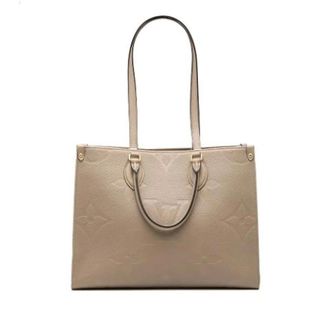 Louis Vuitton Pre-owned On The Go Tote Bag - Pre-owned - Mujer - Beige - ONE SIZE