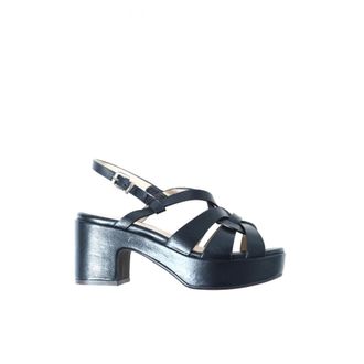 Duccio del Duca High Heel Sandals, female, Blue, Size: 10 US High Heel Sandals