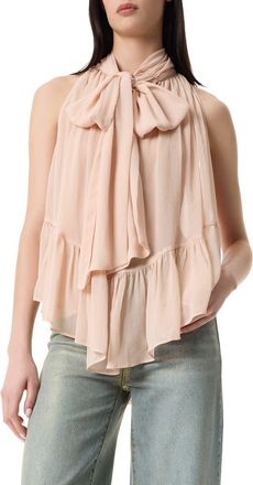 Robert Rodriguez Kellie Volume Halter Top in Rose at Nordstrom Rack, Size X-Large