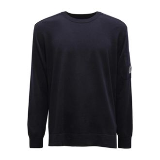 C.P. Company C.p. Company, Heren, Sweatshirts & Hoodies, Blauw, Maat: XL Wol