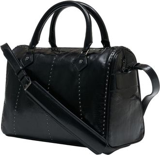 Zadig&Voltaire Womens Top Handle Bag Black Calfskin